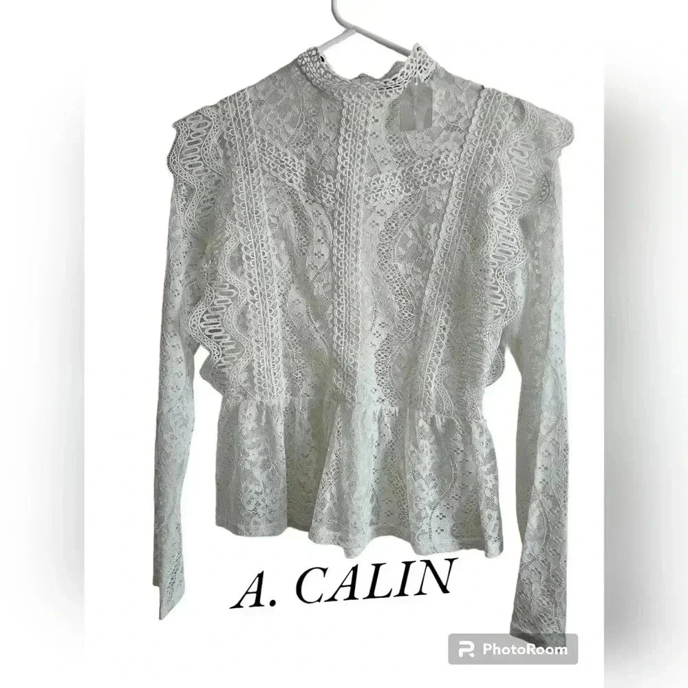 A. Calin by Flying Tomato Blouse S NWT